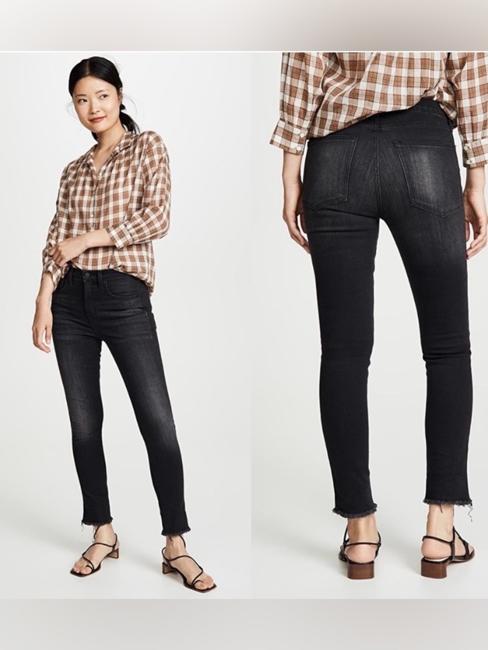 Nili Lotan High Waisted Skinny Jeans